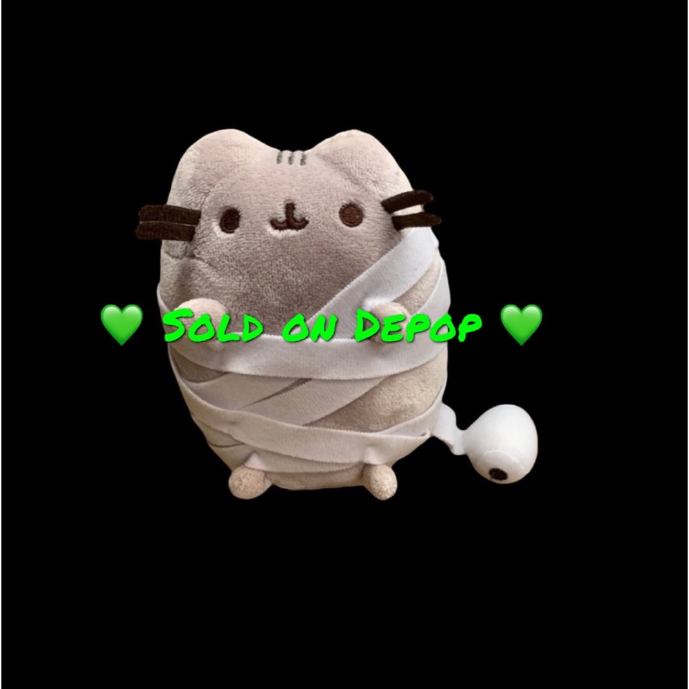 🖤🧡 SOLD 🧡🖤 Pusheen Mummy Costume Halloween Plush Plushie